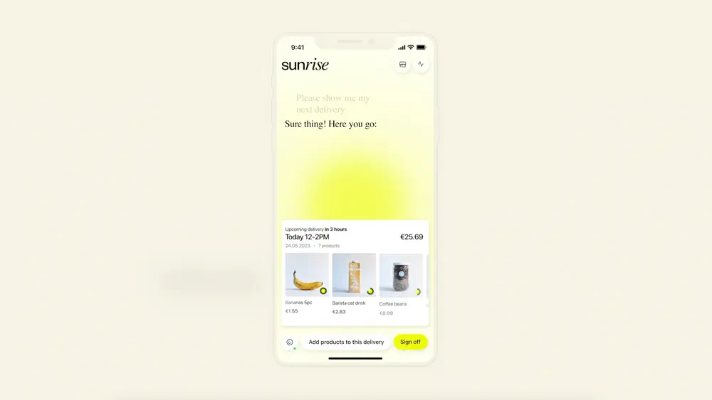 2021 — genAI for sustainable groceries